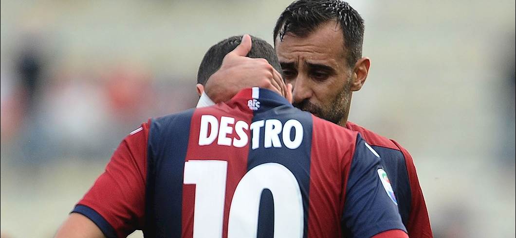Copertina: Bologna, ancora fuori Destro: ma si fissano le date del suo possibile rientro