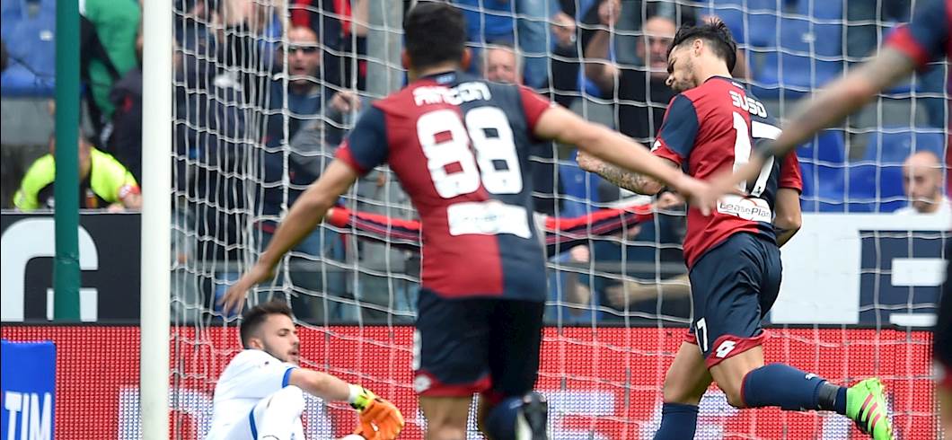 Copertina: Il Grifone fa festa con Suso: Genoa-Frosinone 4-0