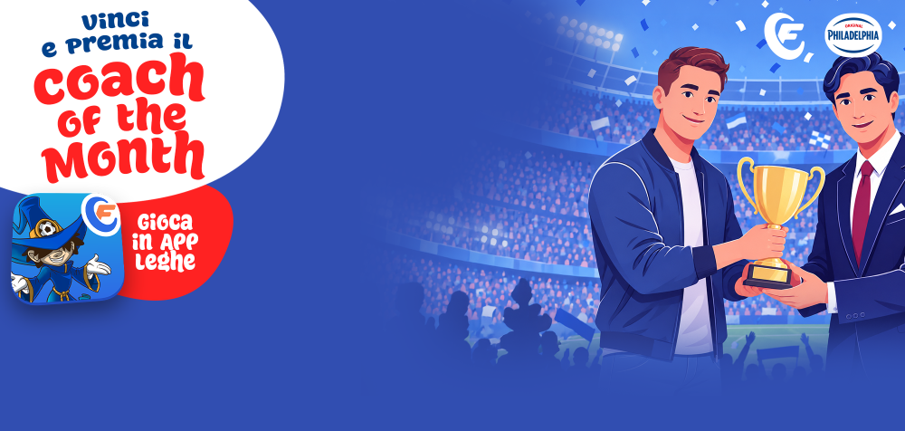 Philadelphia x Fantacalcio - Coach of the Month