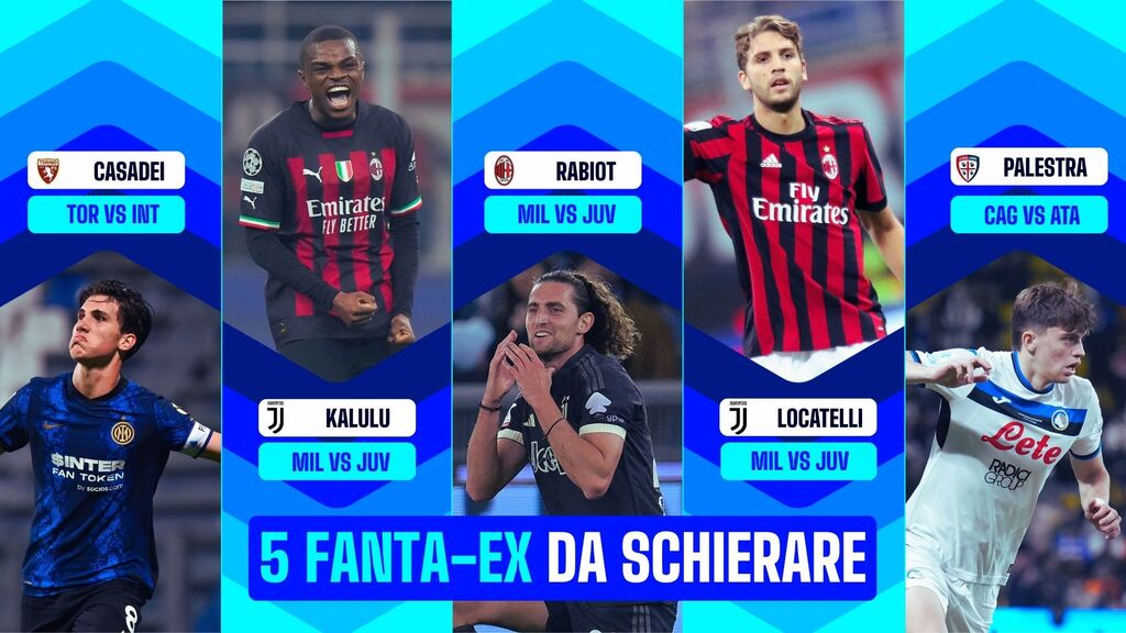5 Fanta-Ex da schierare nella 34^ giornata (Fantacalcio TV)