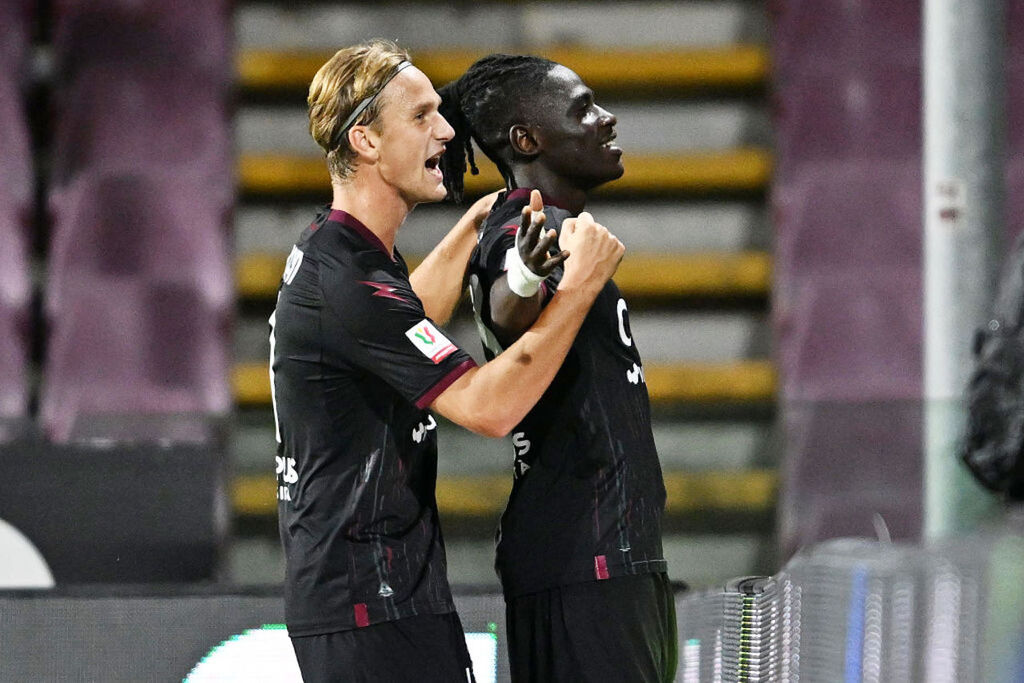 Tutto facile per la Salernitana: a segno Tchaouna e Ikwuemesi (Getty Images)