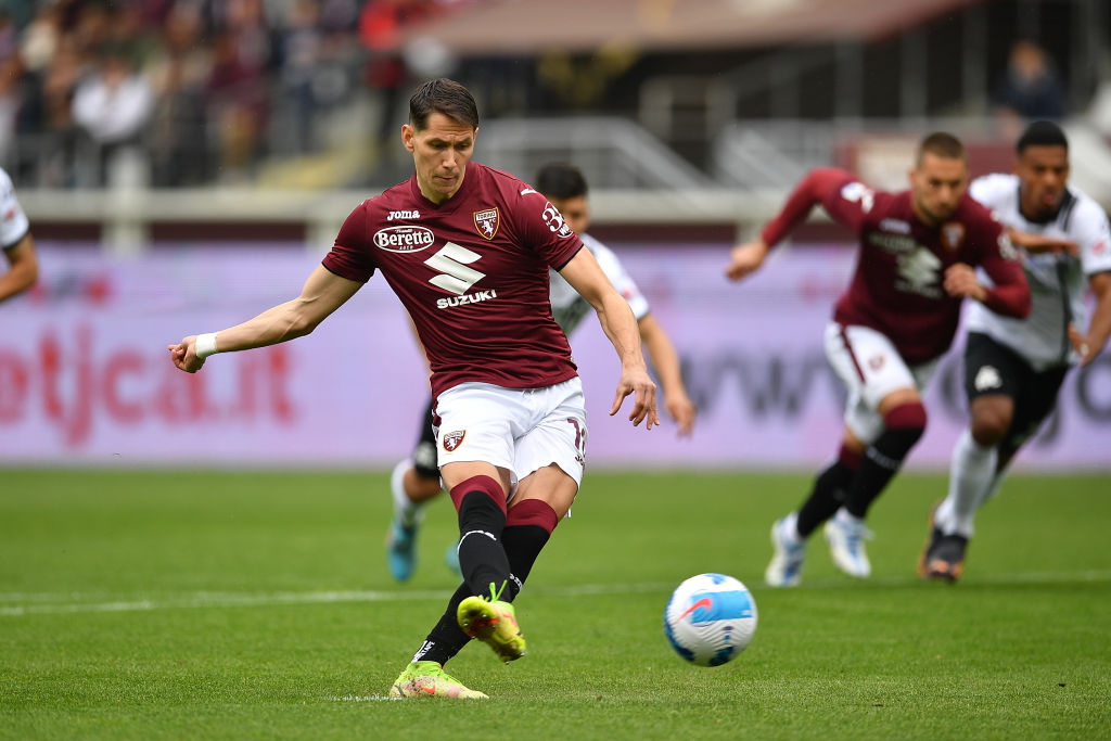 Torino-Spezia, il rigore vincente di Lukic (Getty Images)