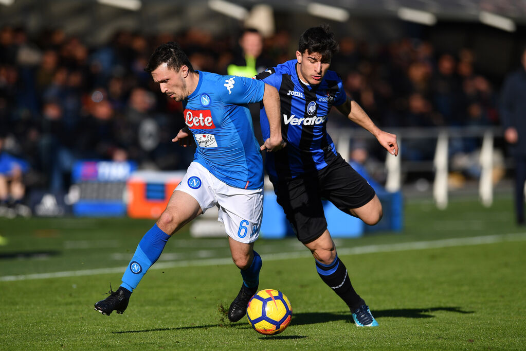 Orsolini in azione con la maglia dell'Atalanta (Getty)