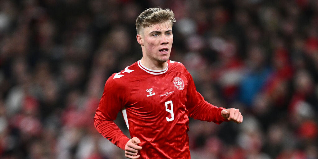 Napoli, accordo trovato per Hojlund (Getty Images)