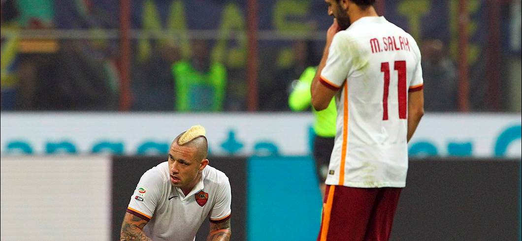 Copertina: Roma, col Napoli è ballottaggio Salah-Perotti. Le ultime su Nainggolan