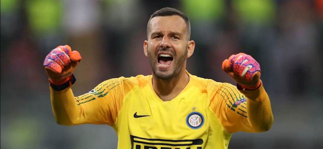 Copertina: Inter, tampone negativo per Handanovic