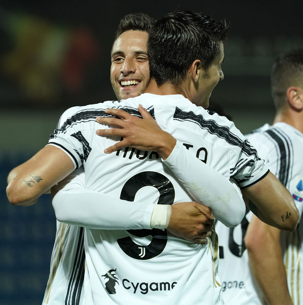 Bentancur abbraccia Morata (Getty)