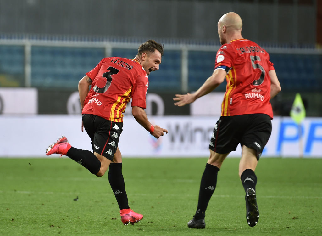 L'esultanza di Letizia (Getty Images)