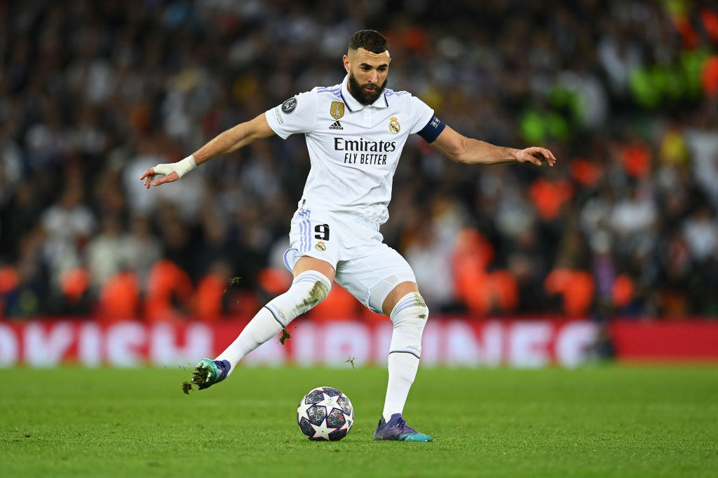 Doppietta per Benzema in Liverpool-Real Madrid 2-5 (Getty Images)