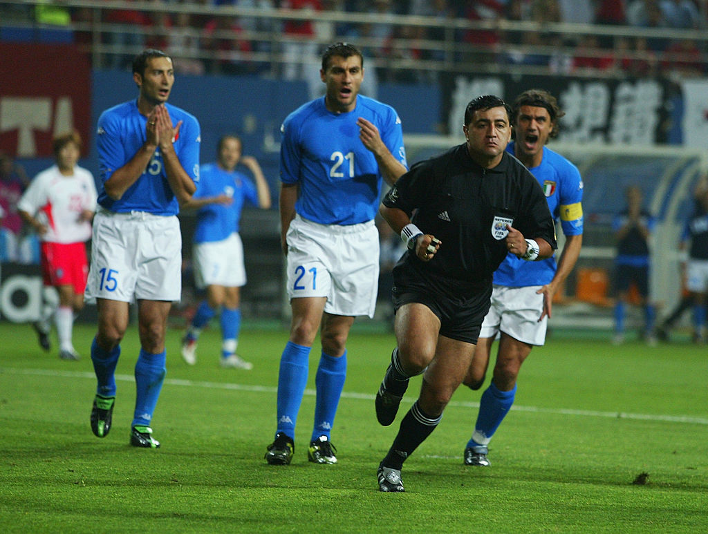 Corea del Sud-Italia, proteste Azzurre nei confronti di Moreno (Getty Images)