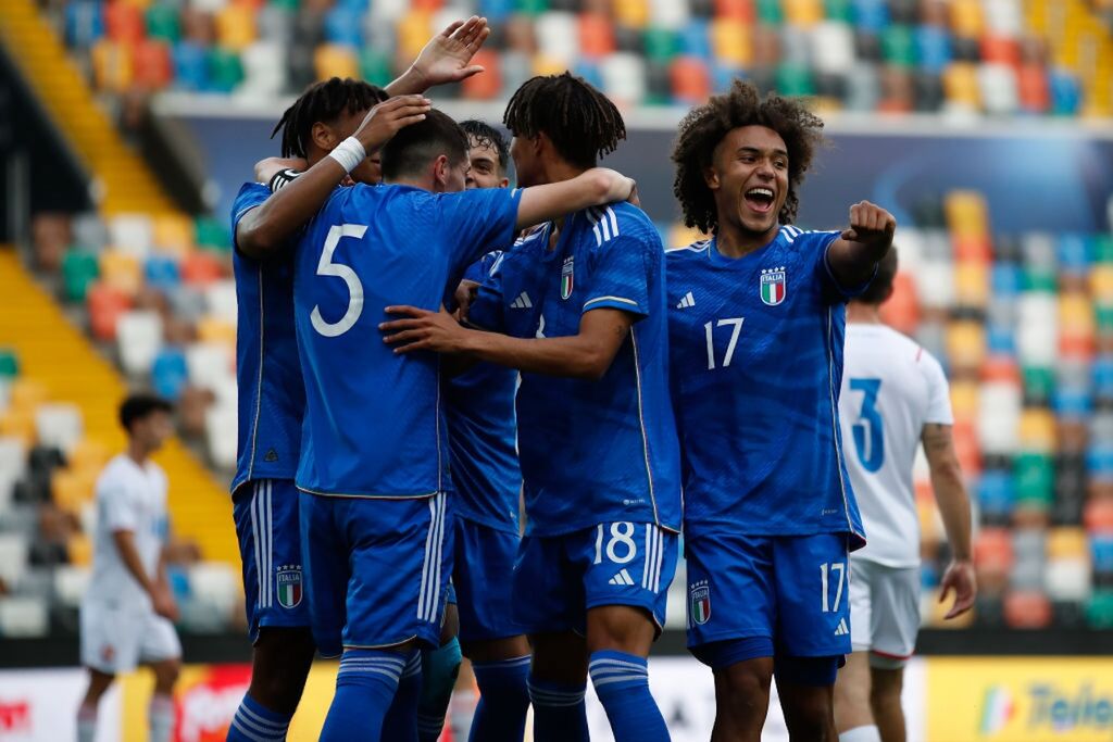 Italia Under 21, vittoria in rimonta contro il Montenegro (Getty Images)