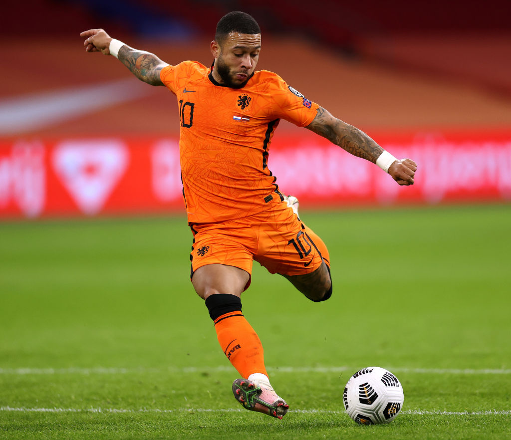 Niente Juventus per Memphis Depay (getty)