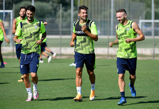 La Lazio torna ad allenarsi (Getty Images)