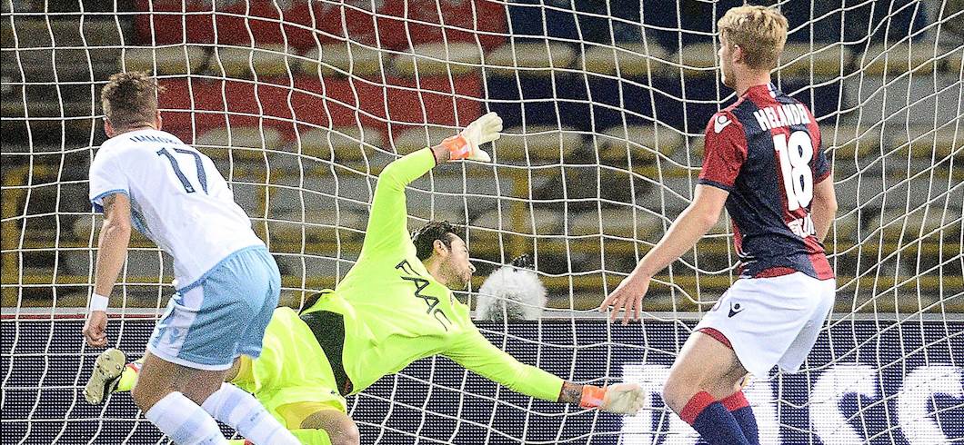 Copertina: Immobile segna e il Bologna resta a guardare: la Lazio è quarta