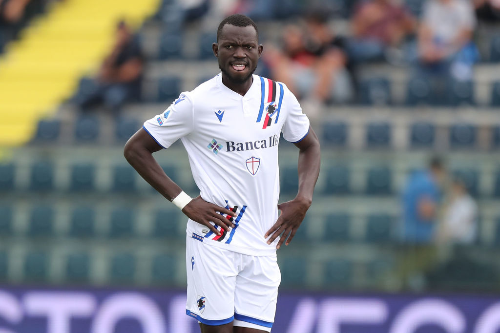 Omar Colley ci sarà per Sampdoria-Sassuolo (Getty Images)