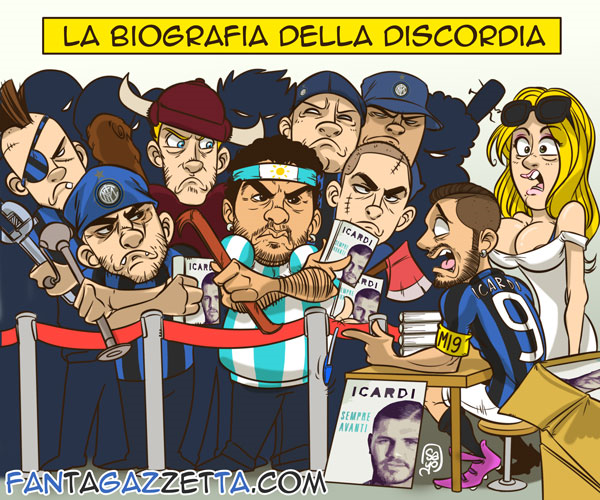 Copertina: LA VIGNETTA DI FG - La biografia della discordia