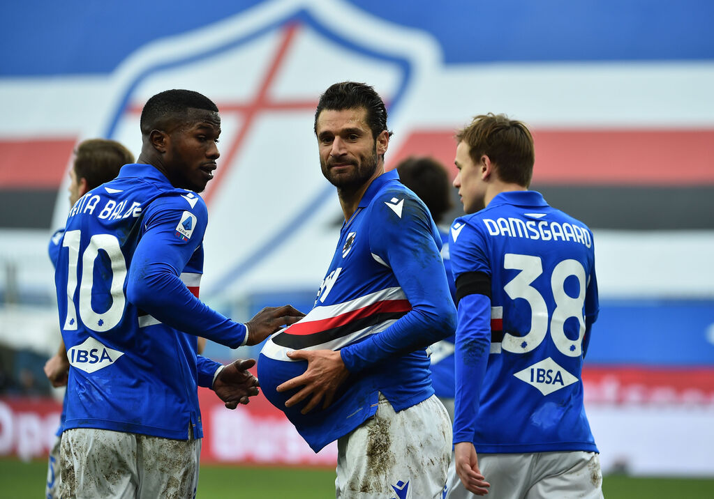 Formazioni ufficiali Sampdoria Milan (Getty Images)
