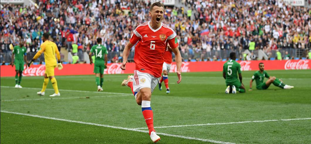 Copertina: Voti Fantamondiale, Russia-Arabia Saudita 5-0: cronaca e tabellino per il Fantacalcio