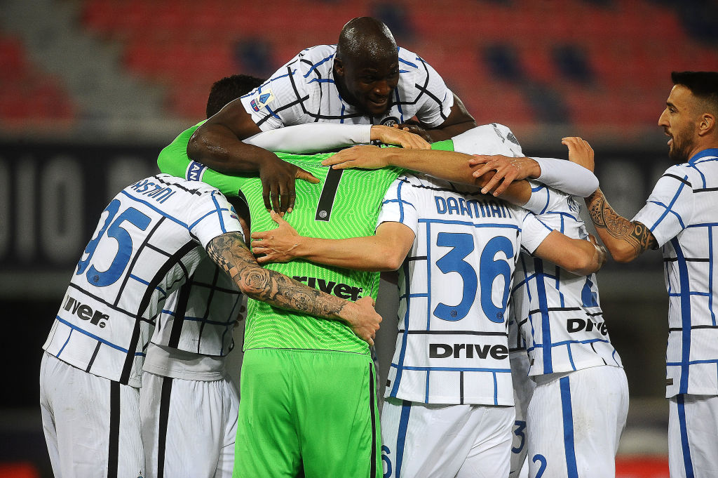 La vittoria dell'Inter sul campo del Bologna (Getty Images)