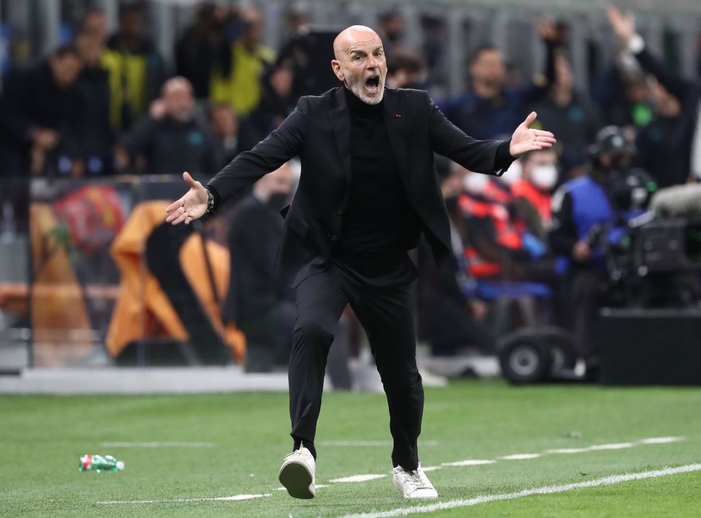 Pioli alla vigilia di Lazio-Milan (Getty Images)