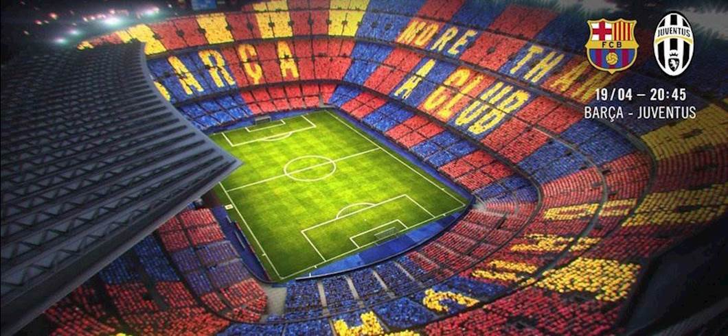 Copertina: Barcellona, pronta una coreografia speciale per la Juventus: la foto