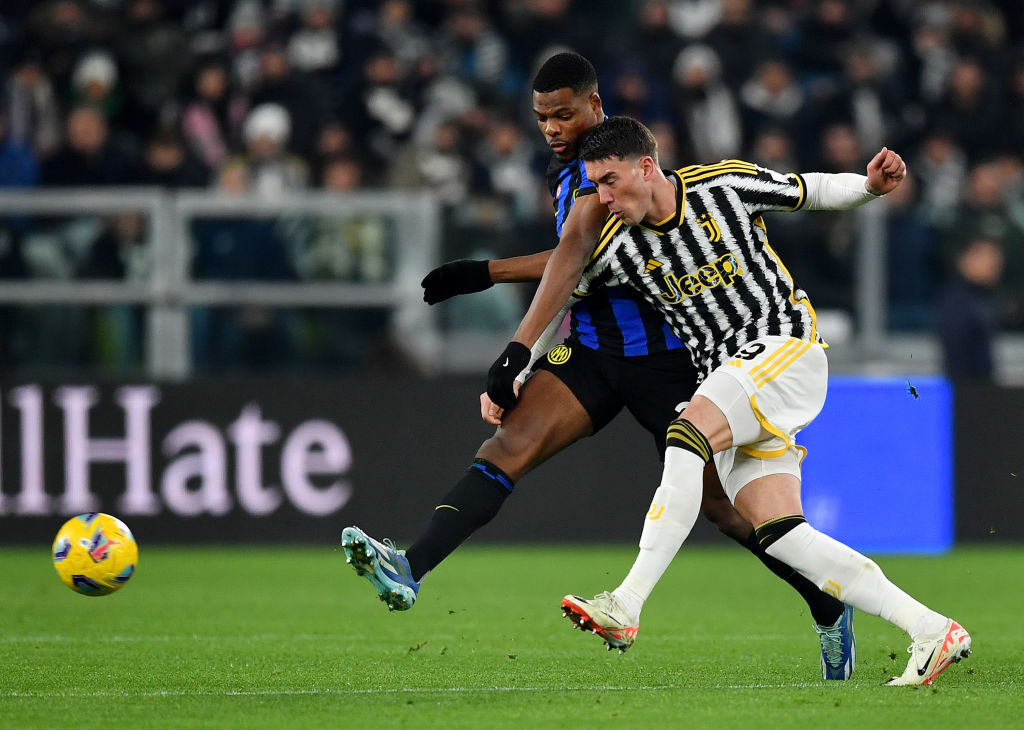 Juventus, problema muscolare per Vlahovic (Getty Images)