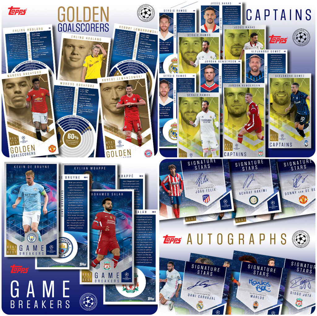 Il meglio della Champions League in una Premium Collection di cards super-size (it.topps.com)