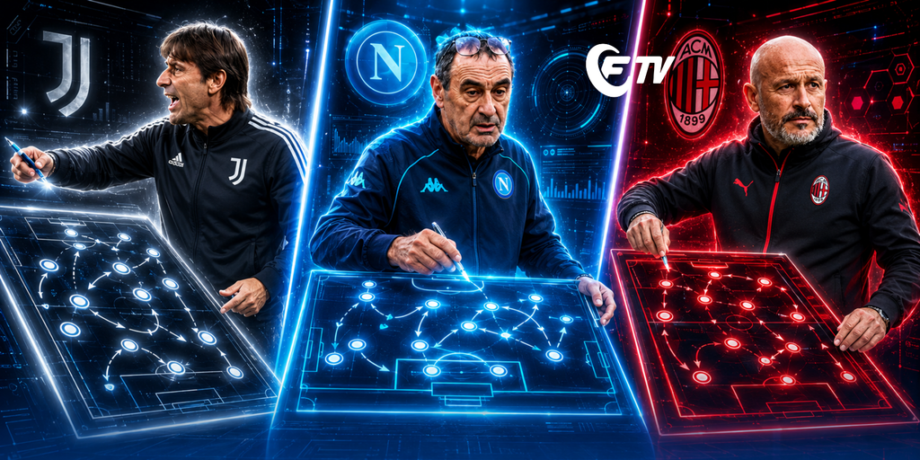 Copertina: LIVE! Napoli di Sarri, Juve di Conte e Milan di Italiano | Paz, Modric e Thuram: le ultime | Campionchilling con Zille e Giunta | Fantacalcio TV