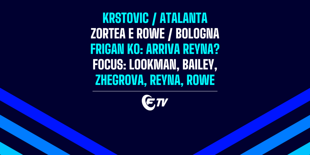 Copertina: Live! Focus di mercato: Lookman, Bailey, Zhegrova e Rowe | L'Atalanta con Krstovic e il Bologna con Zortea | Analisi dei fantarrivi | Summer Vibes | Fantacalcio TV