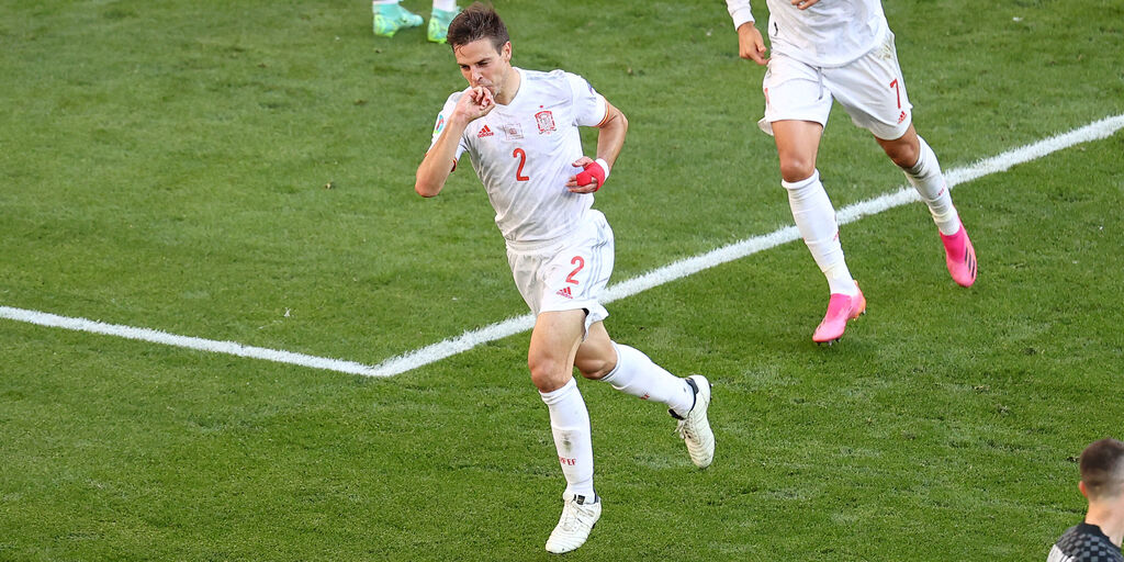 Spagna, Azpilicueta: "Insigne molto pericoloso. Jorginho grande calciatore" (Getty Images) Spagna, Azpilicueta: "Insigne molto pericoloso. Jorginho grande calciatore" (Getty Images)