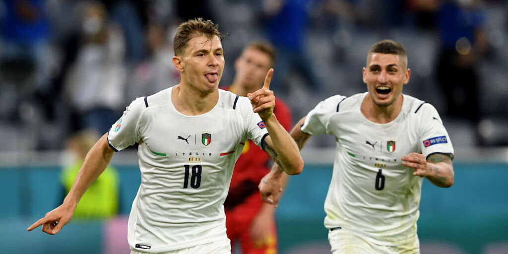 Italia, Barella: "Renderemo Spinazzola orgoglioso. Sul centrocampo della Spagna..." (Getty Images) Italia, Barella: "Renderemo Spinazzola orgoglioso. Sul centrocampo della Spagna..." (Getty Images)