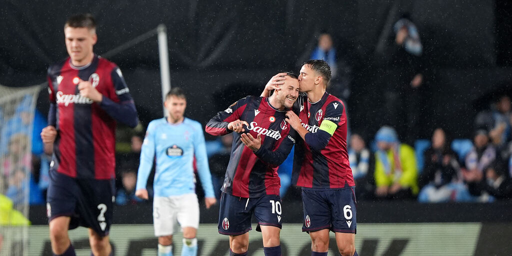 Copertina: Bernardeschi firma la rimonta del Bologna: superato 2-1 il Celta Vigo