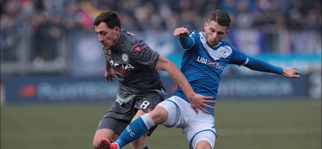 Copertina: Brescia-Udinese 1-1: tabellino, voti, assist e pagelle per il fantacalcio