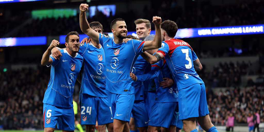 Copertina: Il Tottenham vince ma non basta. Alvarez spinge l'Atletico ai quarti