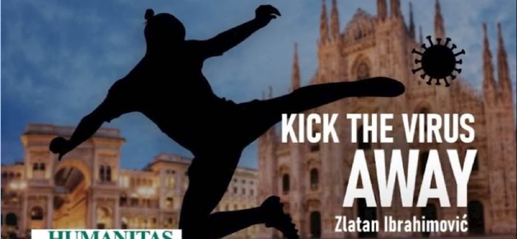 Copertina: Coronavirus, "Kick the virus away": la raccolta fondi di Ibrahimovic