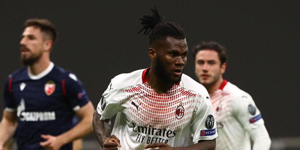 Copertina: Milan-Stella Rossa 1-1, cronaca e tabellino