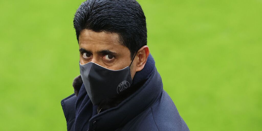 Copertina: Psg, furia Al-Khelaifi a Madrid: urla e pugni contro le porte