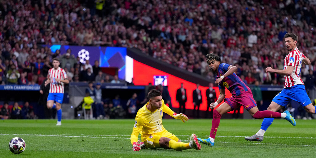 Copertina: L'Atletico perde ma va in semifinale, al Barcellona non basta Lamine Yamal