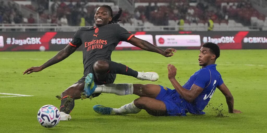 Disastro Milan, perde 3-0 con il Chelsea: male Leao e Camarda