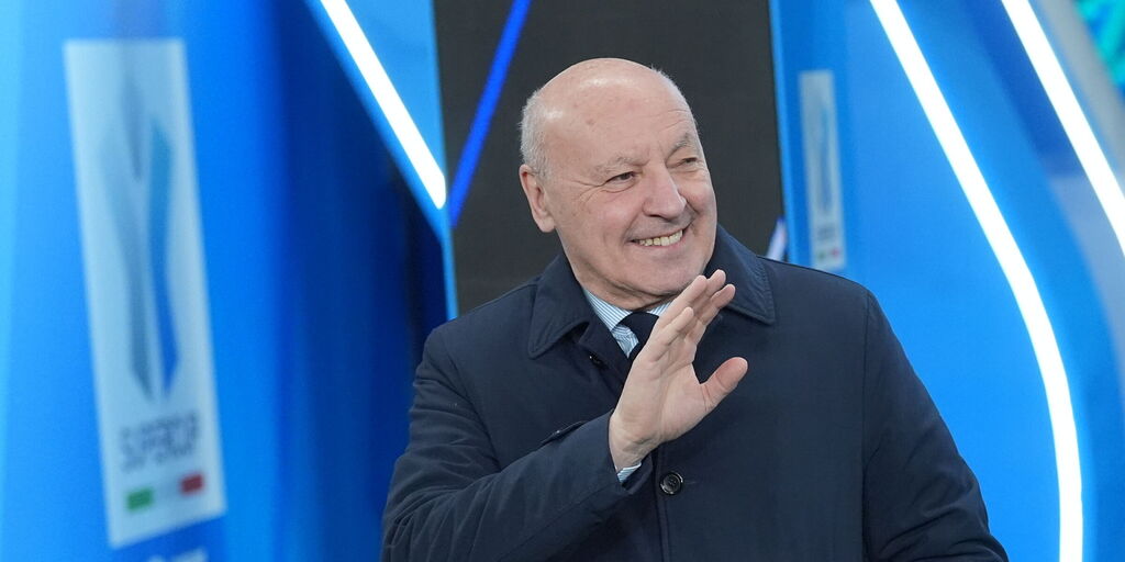 Copertina: Inter, Marotta: "Palestra è dell'Atalanta, lo apprezzo. Scudetto? Ultimo chilometro"