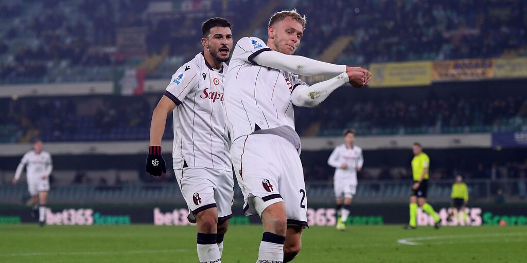 Copertina: Orsolini torna a bussare, Odgaard a colpire: il Bologna espugna Verona