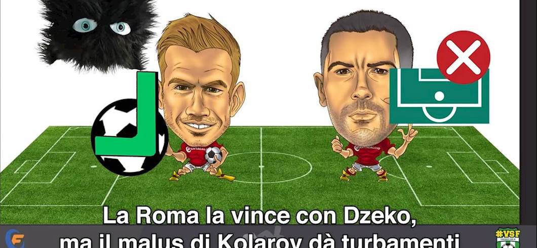 Copertina: Il Var sul fantacalcio: la Roma vince con Dzeko, ma il malus di Kolarov dà turbamenti