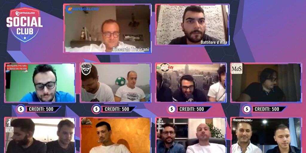 Copertina: Lega Fantacalcio Social Club: ecco com'è andata l'Asta e il riepilogo rose. Tridente Morata-Ronaldo-Dzeko per...