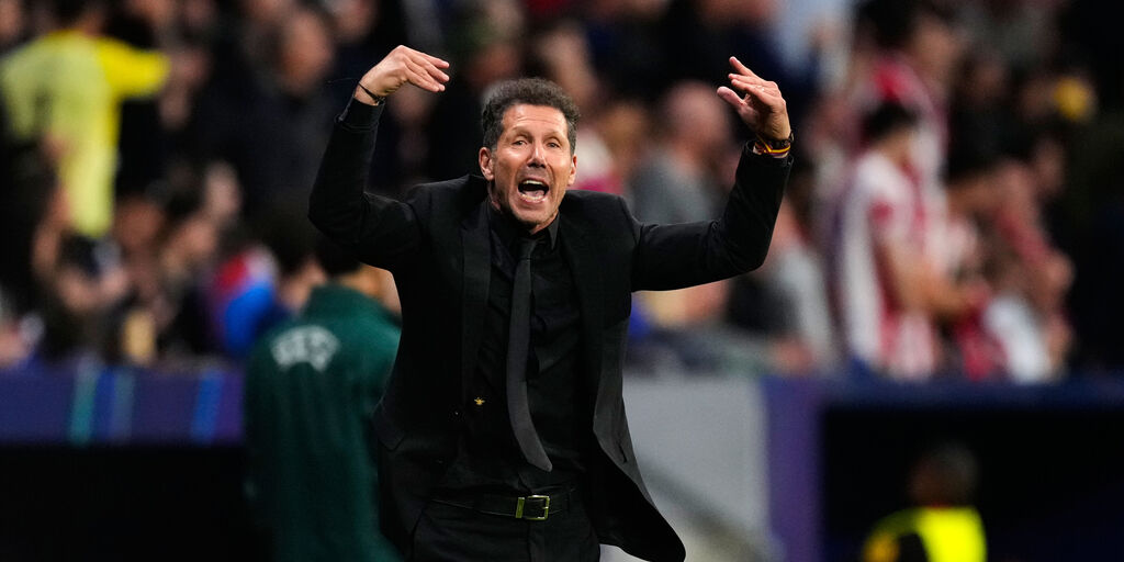 Copertina: Atletico, Simeone: "Quando finisce 5-4, non è così bella per noi allenatori"