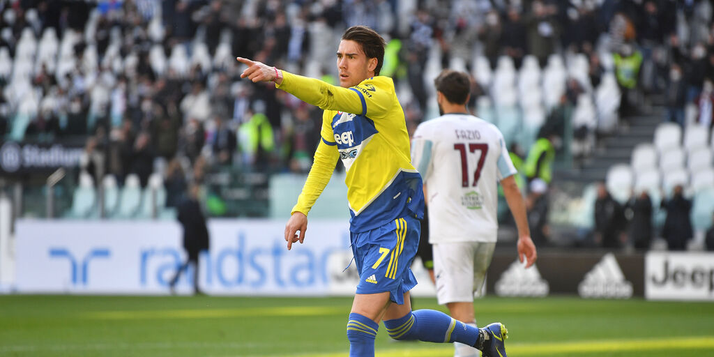 Copertina: Juventus, infortunio all'inguine per Vlahovic che lascia la nazionale