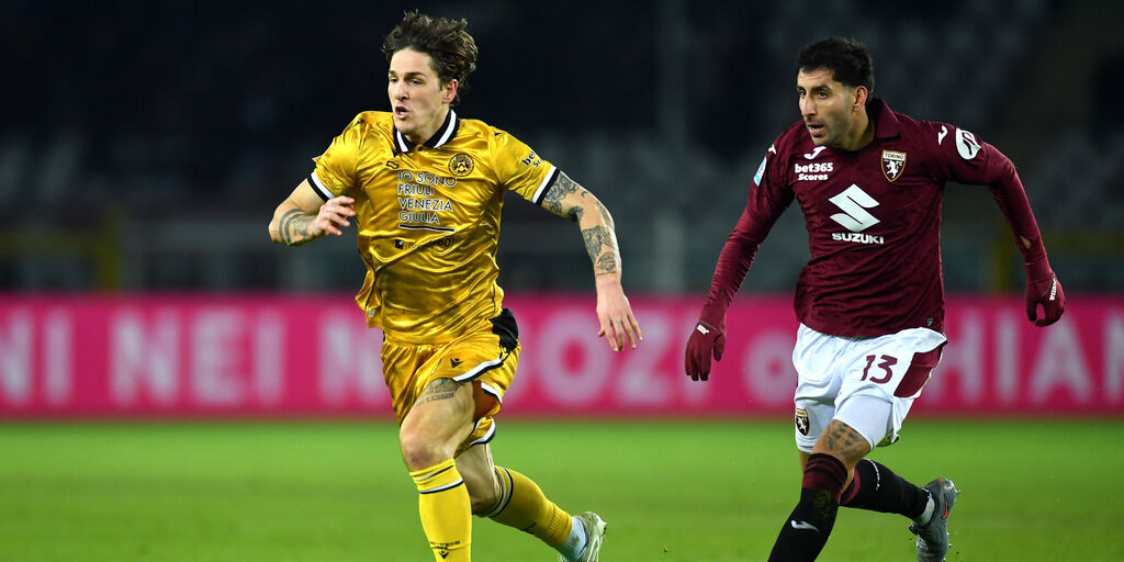 Copertina: L'Udinese infrange il tabù Torino con i gol di Zaniolo ed Ekkelenkamp