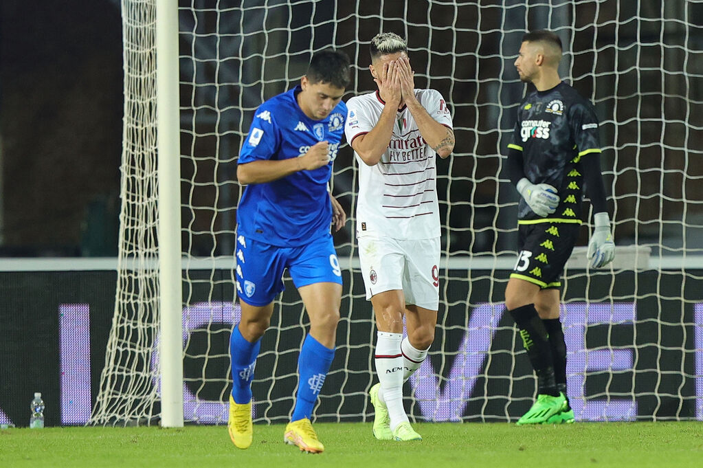 Giroud si dispera (Getty).