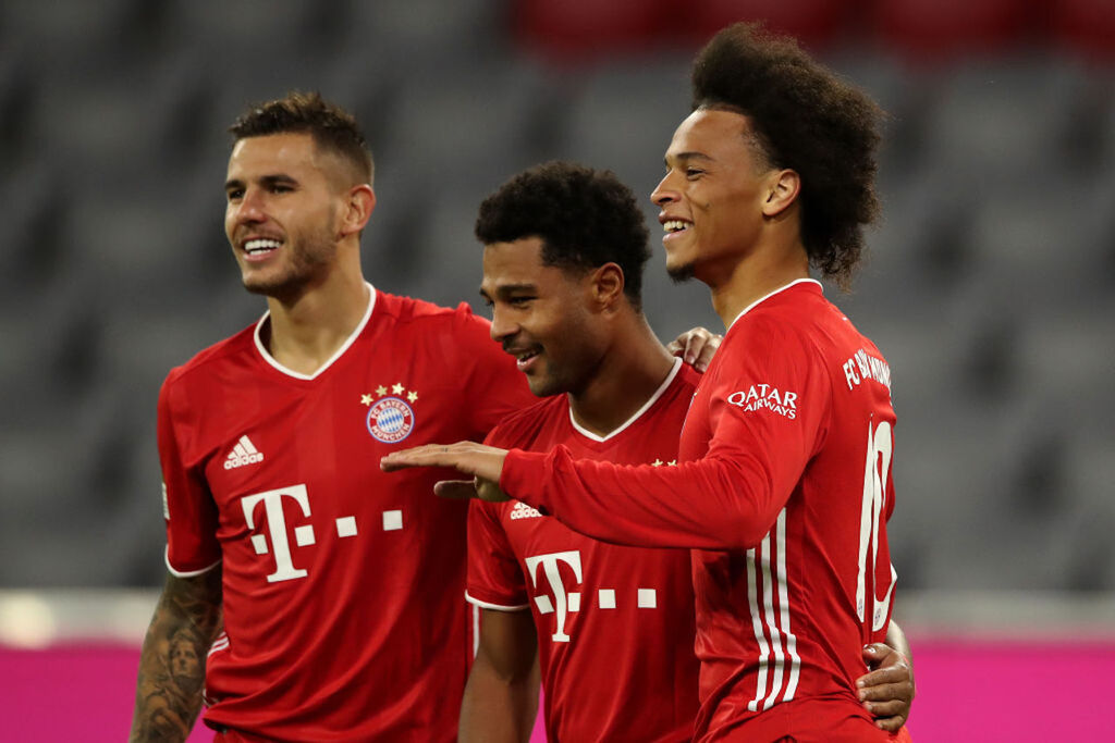 Gnabry scatenato, tripletta contro lo Schalke (Getty Images)