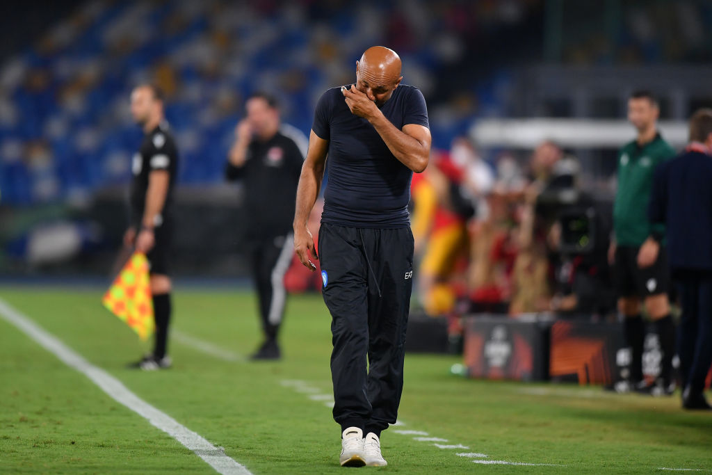 Luciano Spalletti presenta Fiorentina-Napoli (getty)