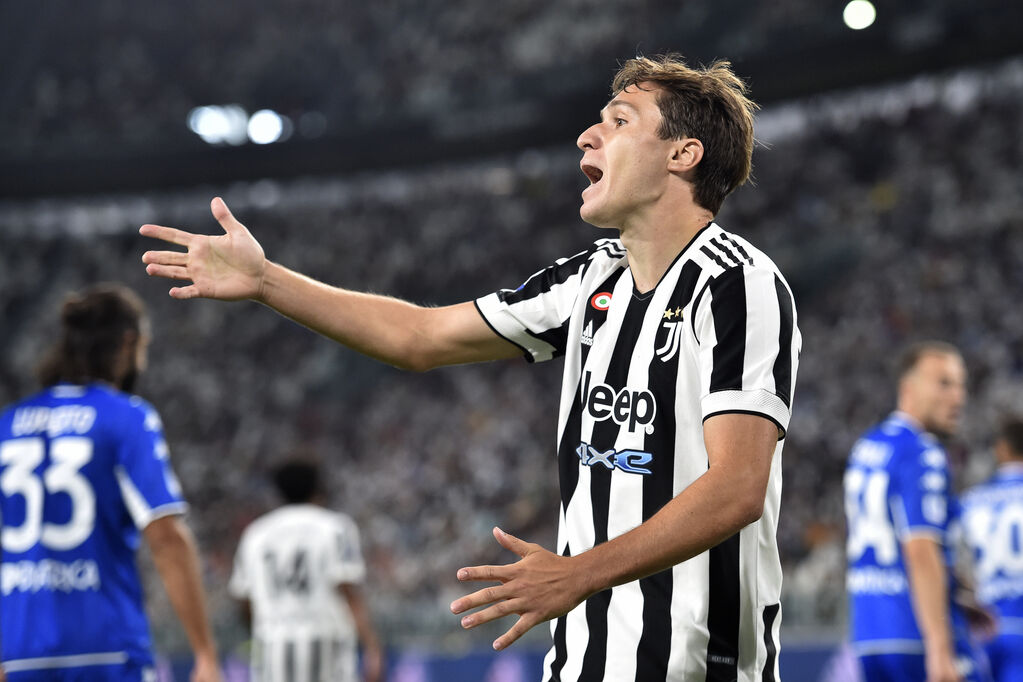 Juventus, Chiesa durante la partita persa contro l'Empoli (getty)